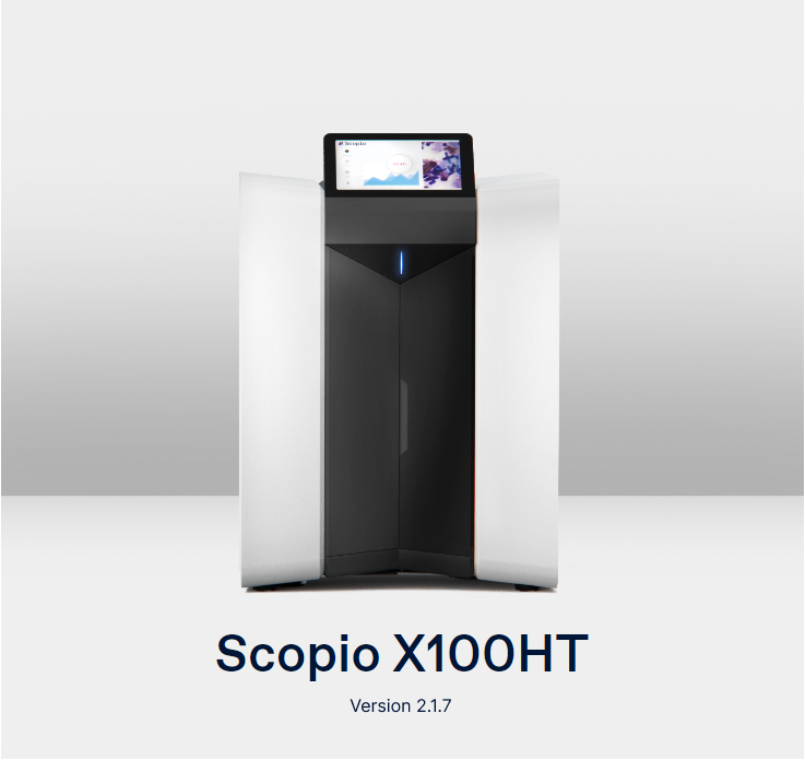 Scopio X100HT Version 2.1.7