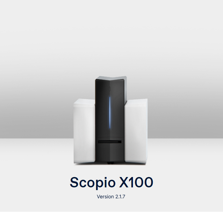 Scopio X100 Version 2.1.7